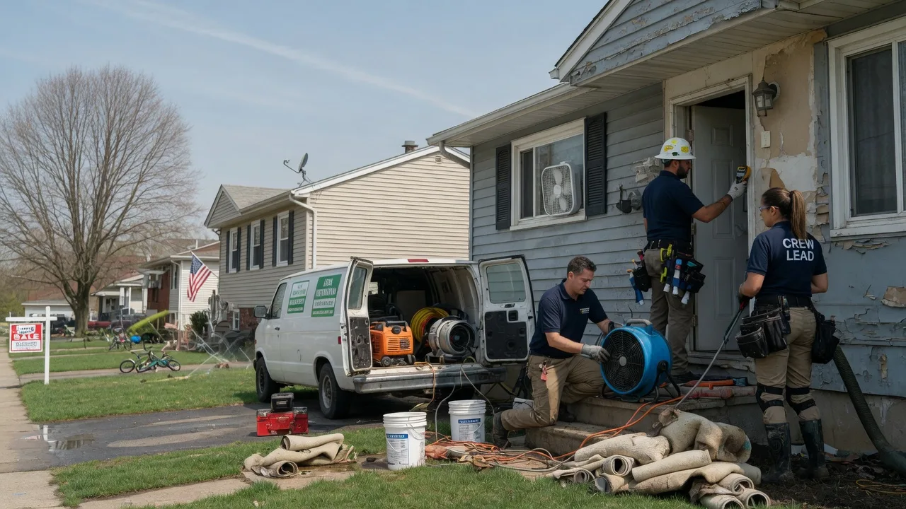 Flood Cleanup in Rockton, IL near me