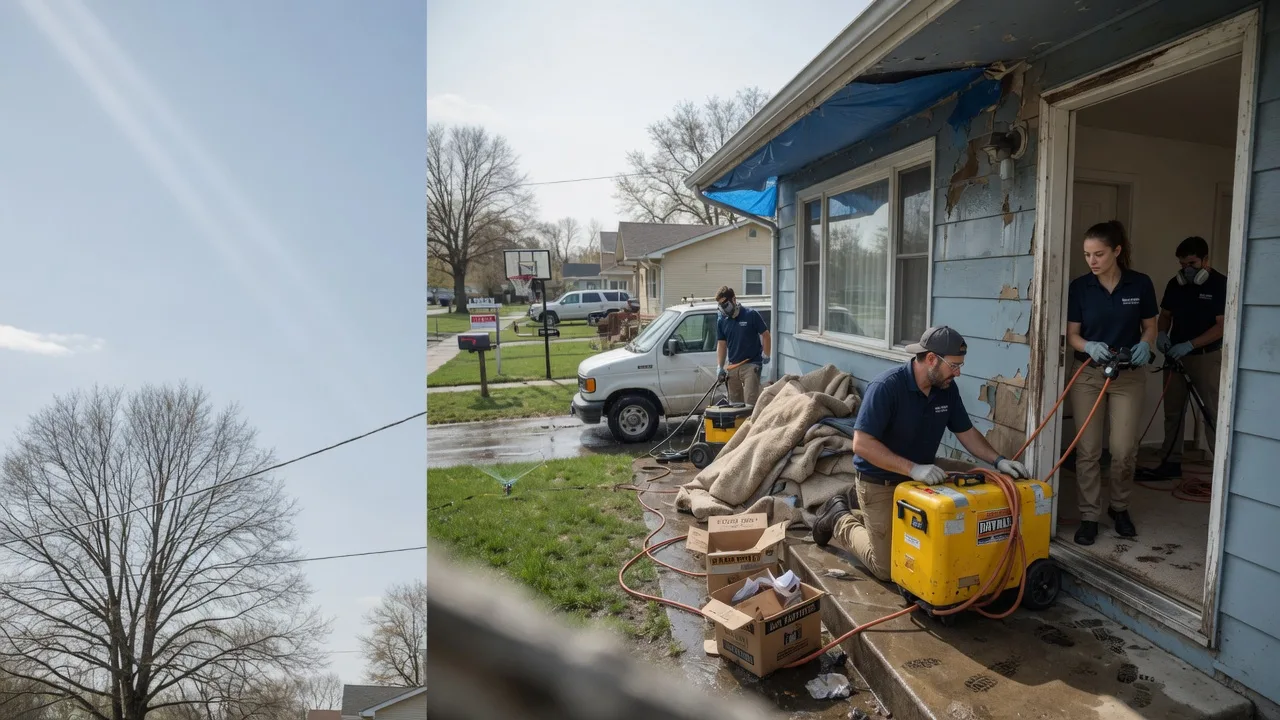 Basement Flood Cleanup in Rockton, IL near me